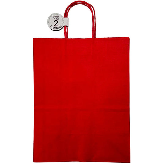 Craft Bag Large | Red | 10x5.5x13IN | 2pc