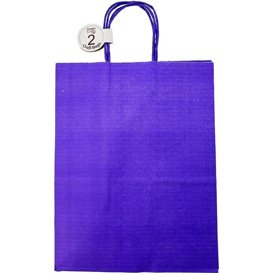 Craft Bag Large | Dark Purple | 10x5.5x13in x| 2 pc