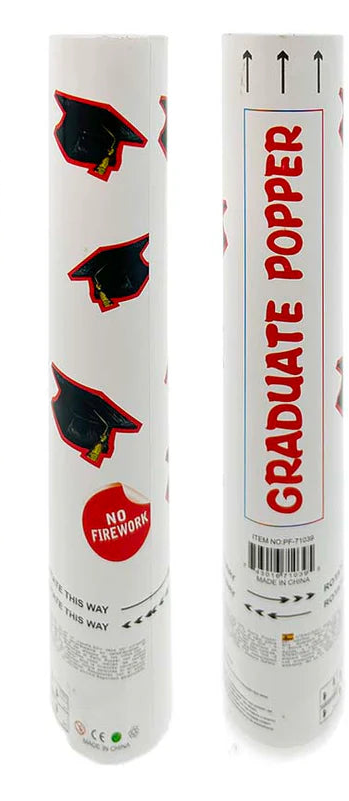 Confetti Poppers Cap | 11in | 27.94cm