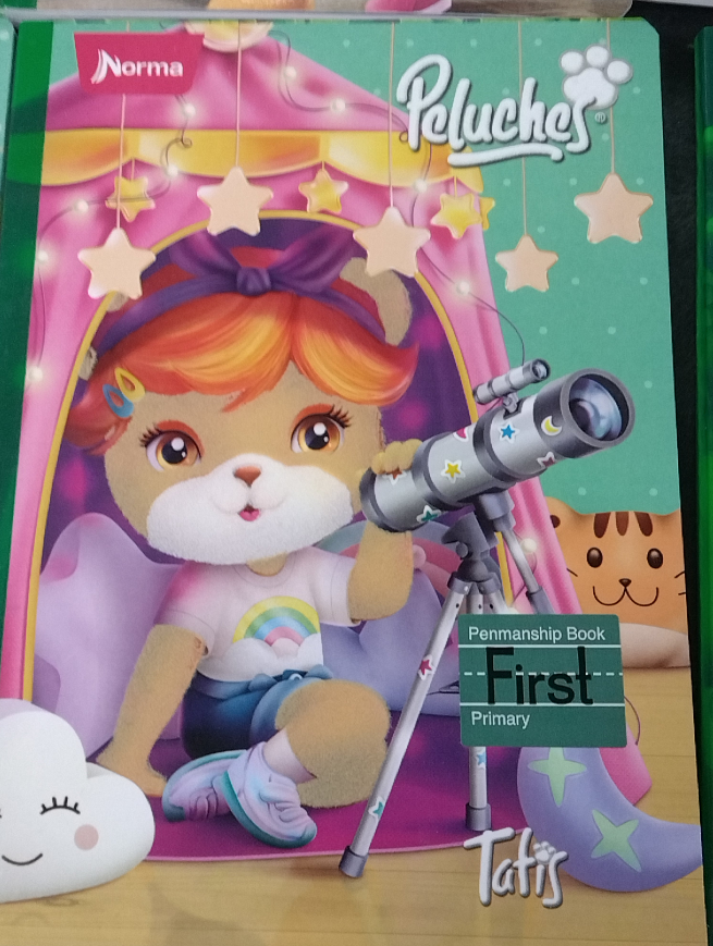 LIBRETA CALIGRAFIA PELUCHES FIRST