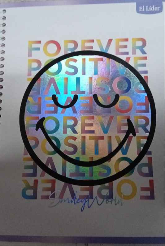 LIBRETA ESPIRAL SMILEY TEENS FEM
