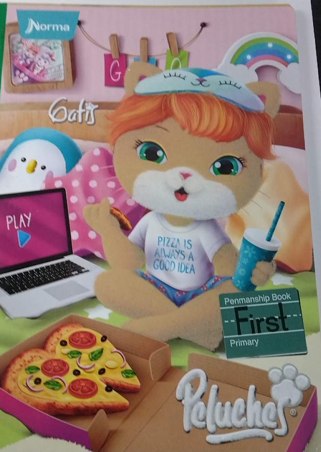 LIBRETA CALIGRAFIA PELUCHES FIRST