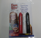 FACE PAINT STIX 3 ASST COLORS