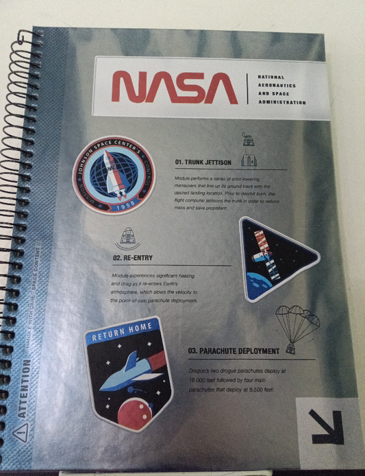 LIBRETA UNIVERSITARIA NASA