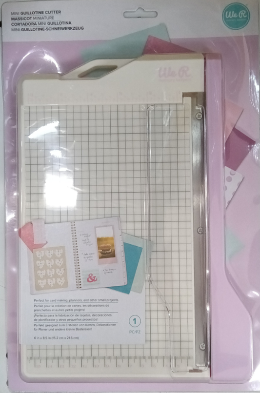 TRIMMER MINI GUILLOTINE CUTTER LILAC