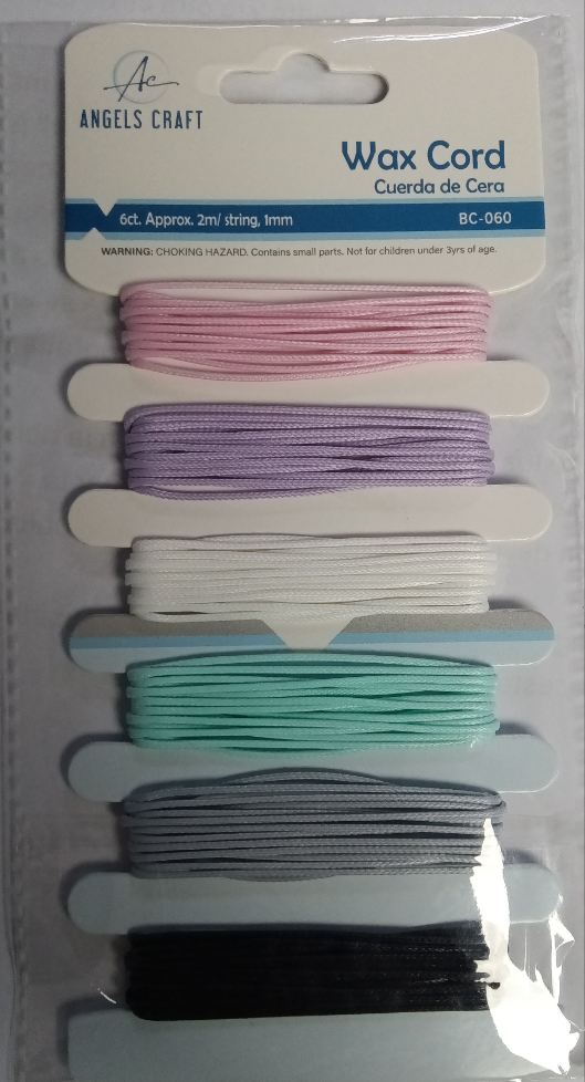 WAX CORD PASTEL COLOR