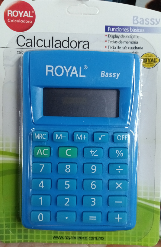 Roy Calculadora peq 8 dig