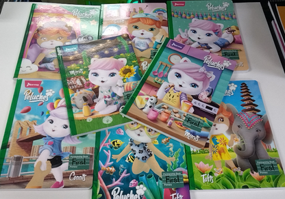 LIBRETA CALIGRAFIA PELUCHES FIRST
