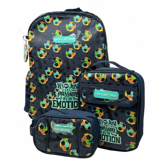 SET ESCOLAR INFANTIL MASCULINO RUZ RELEASE (3 PZAS)