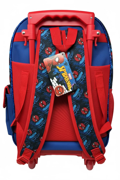 MOCHILA PRIMARIA CON RUEDAS INFANTIL MASCULINO MARVEL SPIDER-MAN