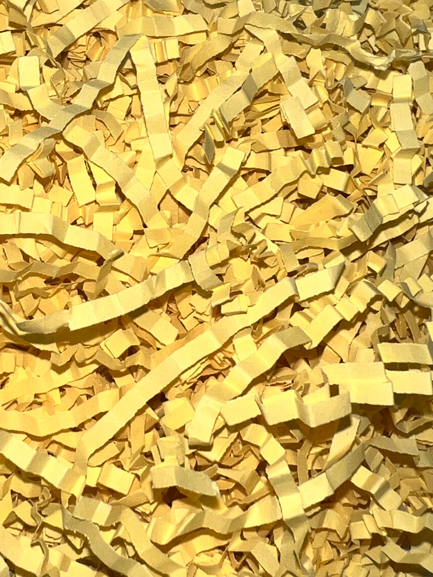 Shredded Filler Paper Yellow