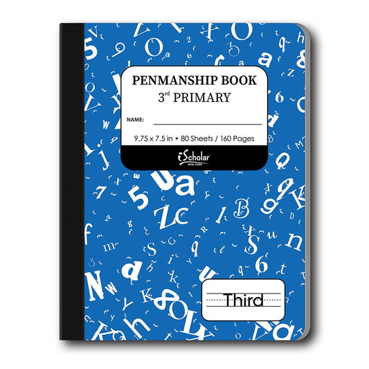 LIBRETA CALIGRAFIA AZUL 160 PG TERCER GRADO