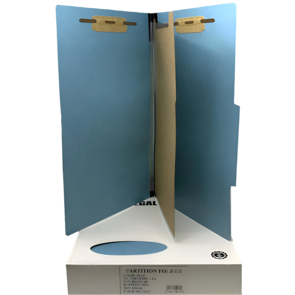 Partitioner File FILE FOLDER 1 PARTITION BLUE LEGAL BOX/20 โ JA Riollano Co, Inc. School ...