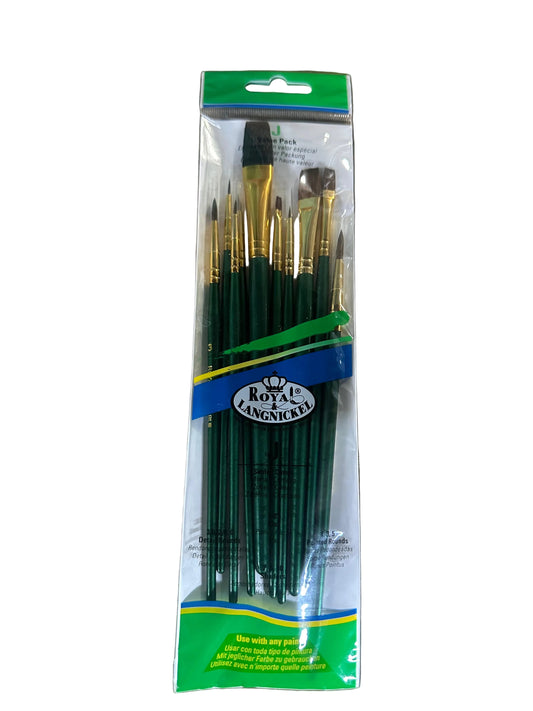 Variety Brush Set Pkg. 10