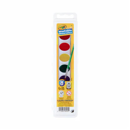 Crayola Washable Watercolor Paints 8 Colors