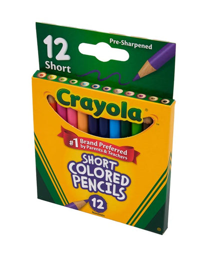 Crayola Short Colored Pencils Pkg. 12