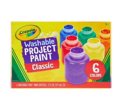 Caryola Washable Paint Pkg. 6