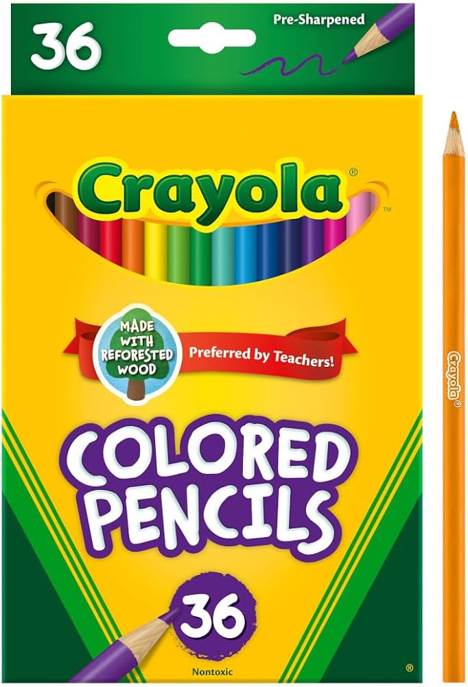 Crayola Colored Pencils Pkg. 36