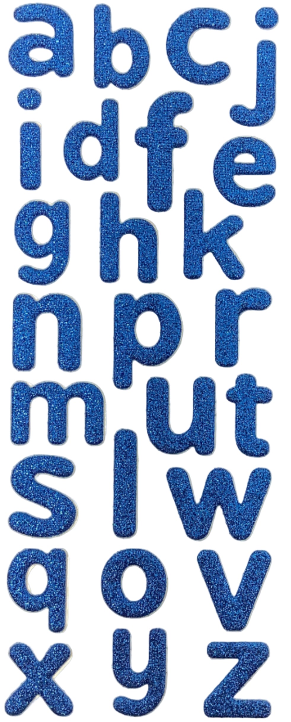 Alphabet Glitter stickers | 26ct