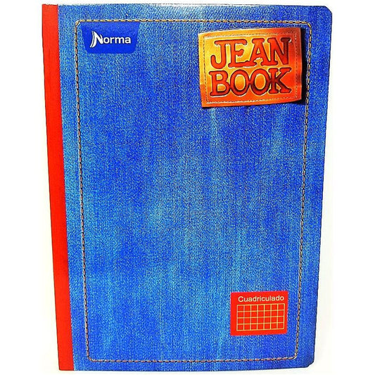 LIBRETA JEAN BOOK NORMA CUADRICULADA 7MM 160 PG