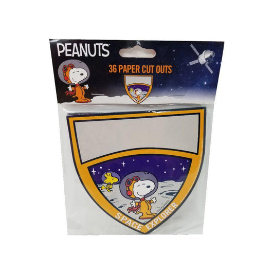 PEANUTS® NASA BADGE CUT OUTS