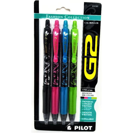G2 GEL PEN .7 FINE FASHION COLLECTION ASST PQ.4