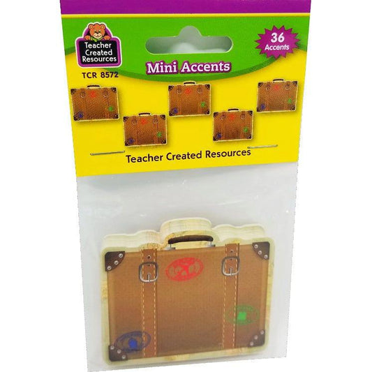 TRAVEL THE MAP LUGGAGE MINI ACCENTS