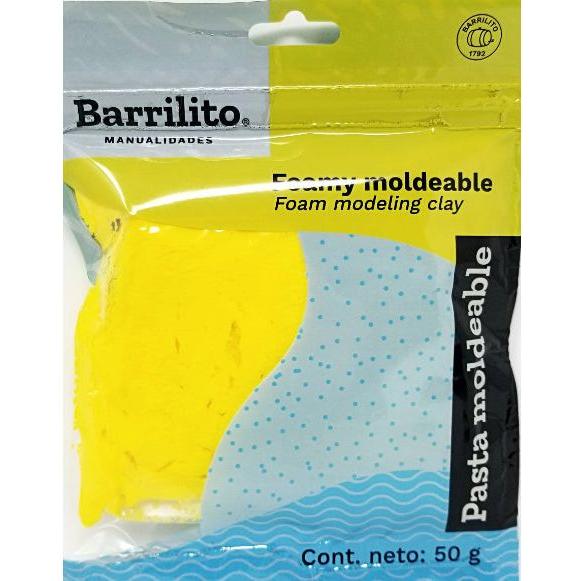 FOAM MOLDABLE COLOR YELLOW 50GR