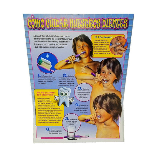 CARTEL COMO CUIDAR NUESTROS DIENTES