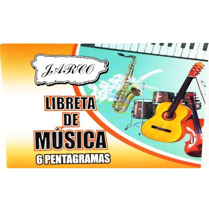 IND LIBRETA MUSICA PEQ 24-PG JARCO