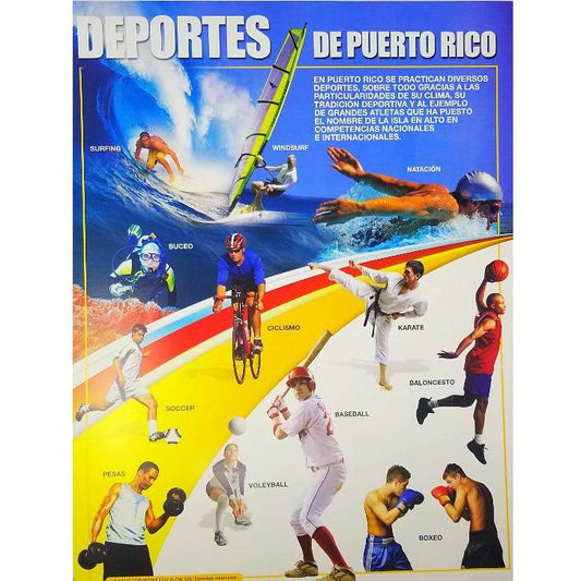 CARTEL DEPORTES DE PUERTO RICO