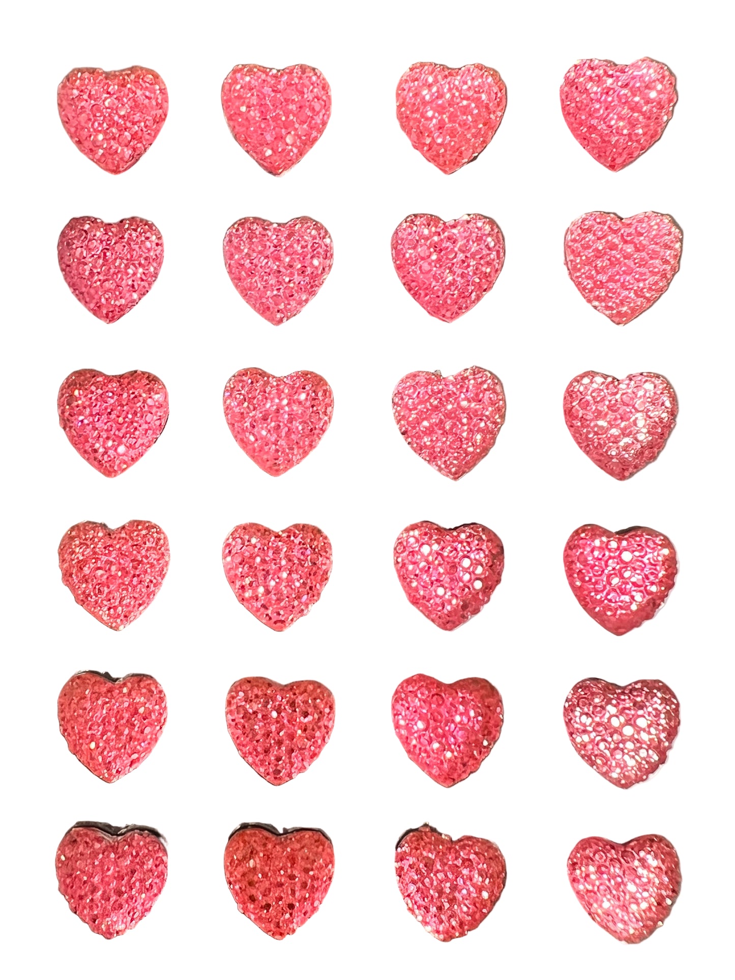 HEART SUGAR STONE STICKER | PINK