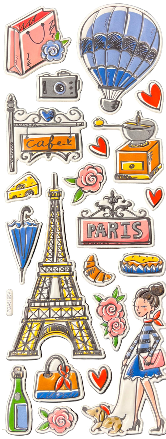 Puffy Stickers | BonJour Paris