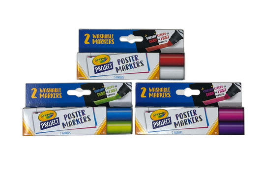 CRAYOLA PROJECT POSTER MARKERS