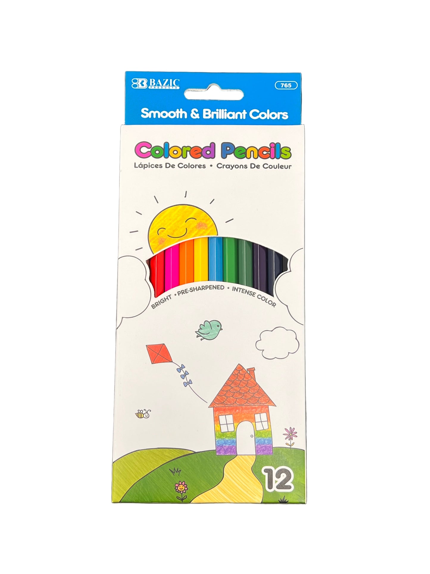 12 COLORED PENCILS