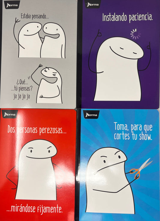 LIBRETA COSIDA MEMES