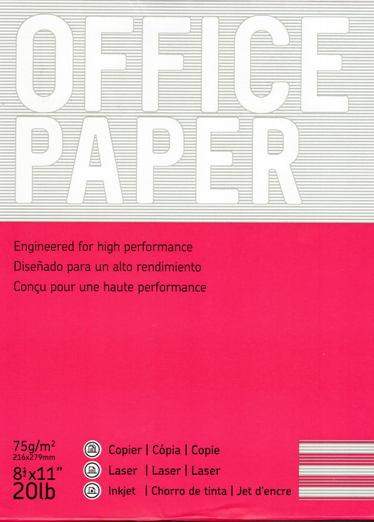 Papel Copia  20 lb  8.5" x 11"