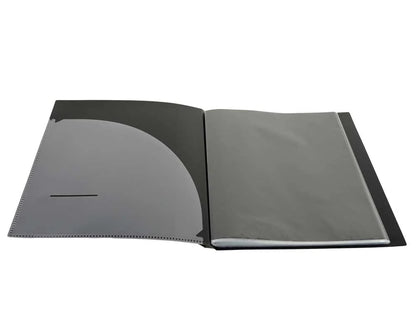 Porfolio W/CLEAR Cover | 8-1/2" X 11" | 48 PG
