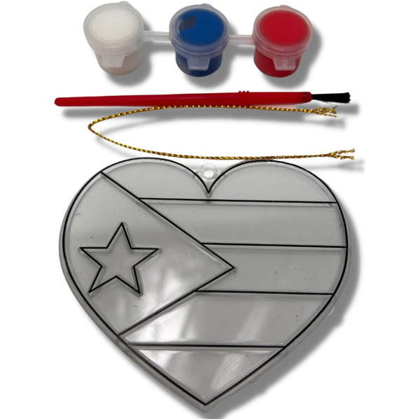 PR Flag Heart Painting Kit