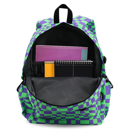 Oz Daypack Backpack  |  Wavy Checkers