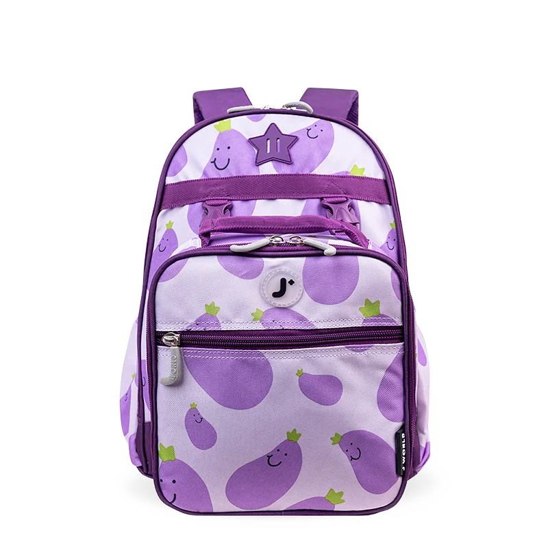 Duet Kids Backpack & Detachable Lunch Box Set |  Mr Eggplant