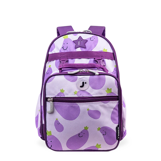 Duet Kids Backpack & Detachable Lunch Box Set |  Mr Eggplant