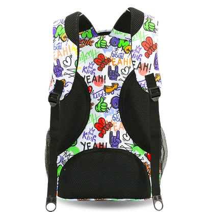 Cornelia Laptop Backpack | Street Art