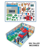 MAQUETA TALLER DE MECANICA