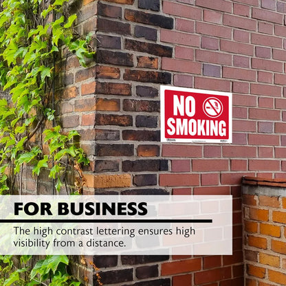 No Smoking Sign 12" X 16"