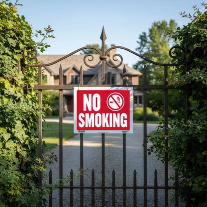 No Smoking Sign 12" X 16"