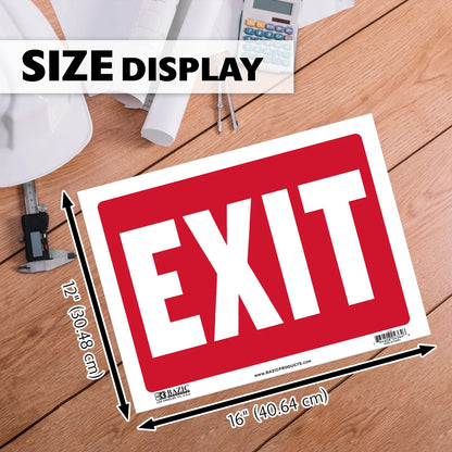 Exit Sign 12" X 16"