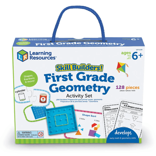 SKILL BUILDERS! FIRST GRADE GEOMETRY ACTIVITY SET