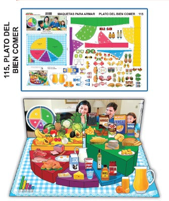 MODELO MAQUETA PLATO DEL BUEN COMER