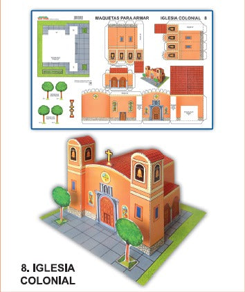 MAQUETA IGLESIA COLONIAL